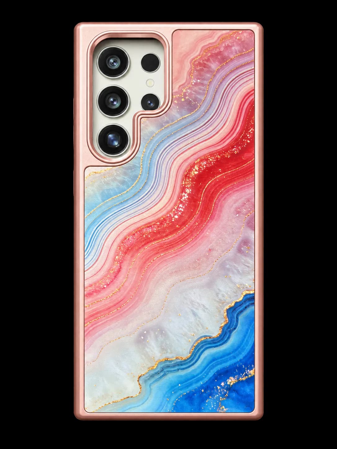 Pink marble phone case