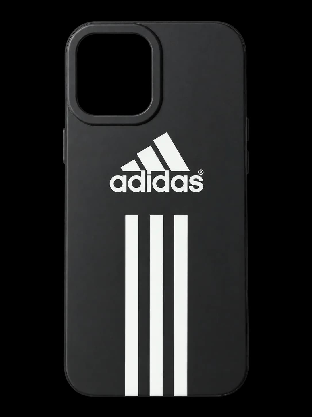 Black sport stripe phone case